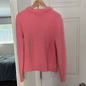 J. Crew Mockneck Sweater in Super-soft yarn /wool